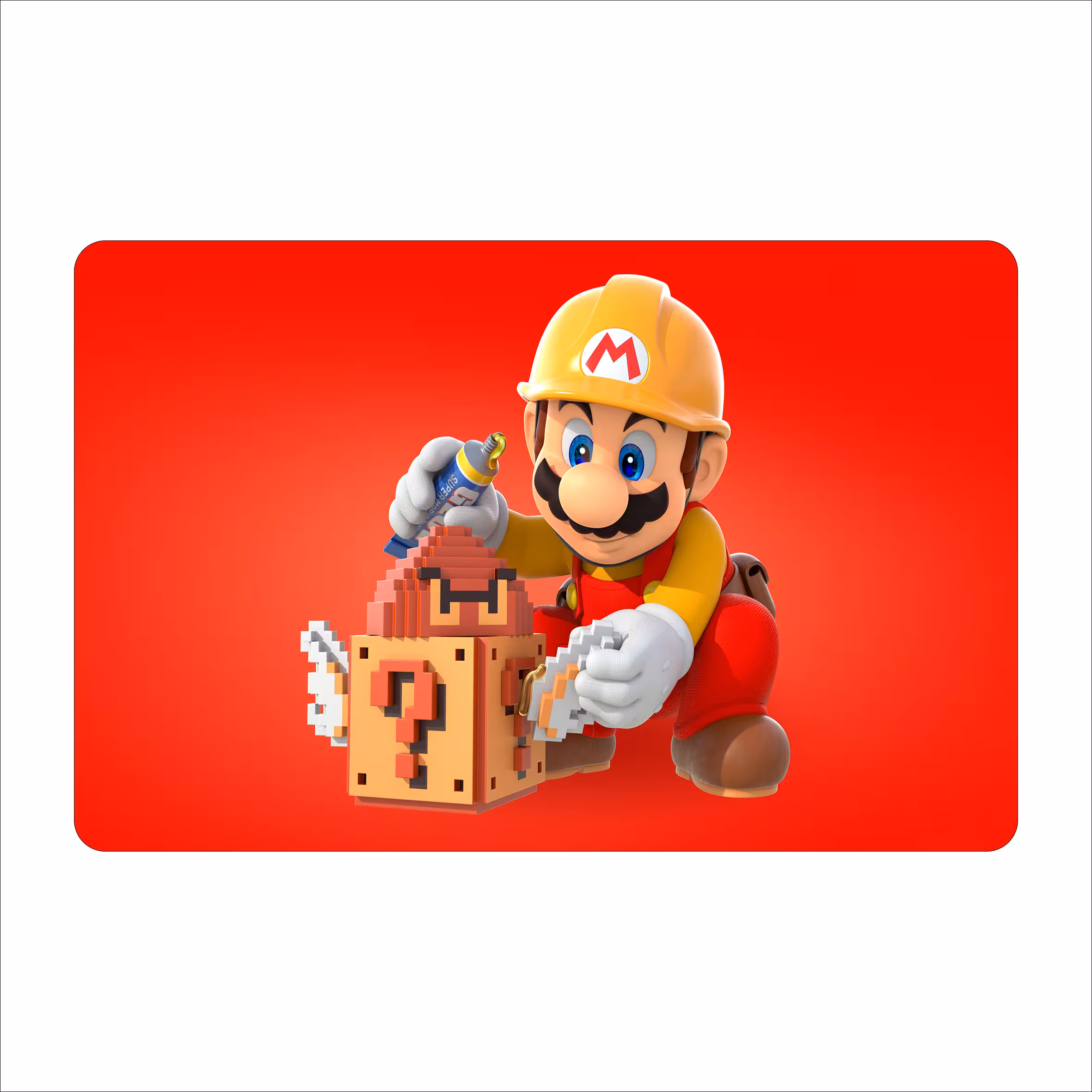 ماوس پد طرح super mario مدل mpb823