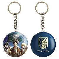 جاکلیدی خندالو مدل جوخه اروین و لژیون پیشاهنگی انیمه اتک آن تایتان کد 1098610991 مجموعه 2 عددی 