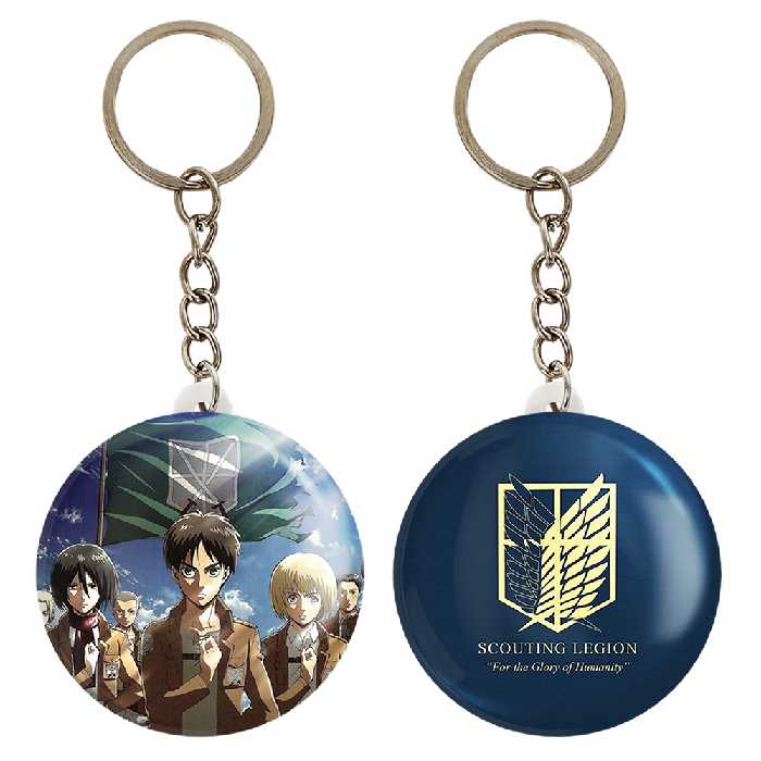 جاکلیدی خندالو مدل جوخه اروین و لژیون پیشاهنگی انیمه اتک آن تایتان کد 1098610991 مجموعه 2 عددی 