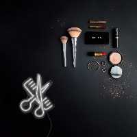 چراغ دیواری نئون دیزاین طرح Barber_WHT