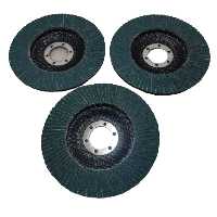 سنباده فلاپ دیسک مدل 120 مجموعه 3 عددی