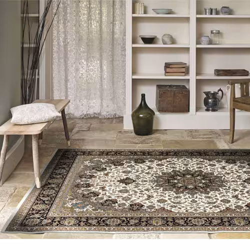 روفرشی کشدار ضداب مخمل شانل ابریشم کد F11 سایز 6 متری