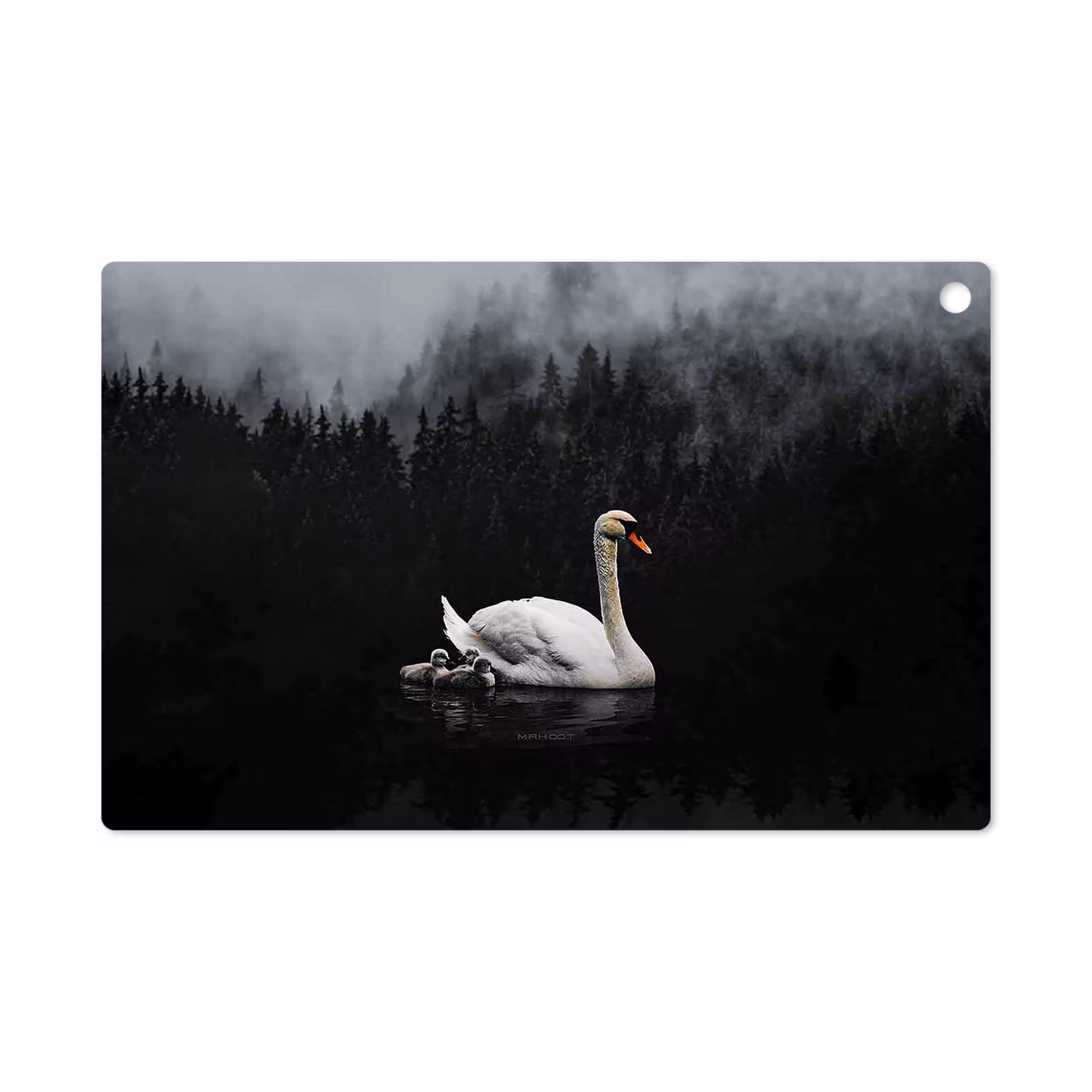 برچسب پوششی ماهوت مدل Swan Lake مناسب برای تبلت سونی Xperia Z2 Tablet LTE 2014
