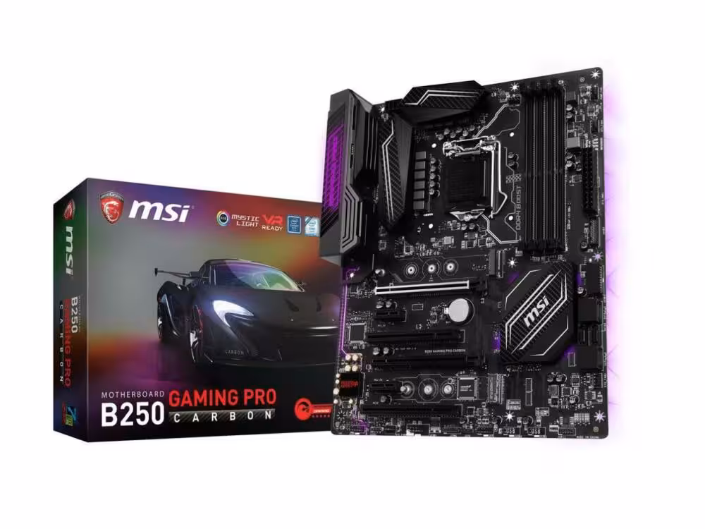 مادربرد ام اس آی B250 GAMING PRO CARBON