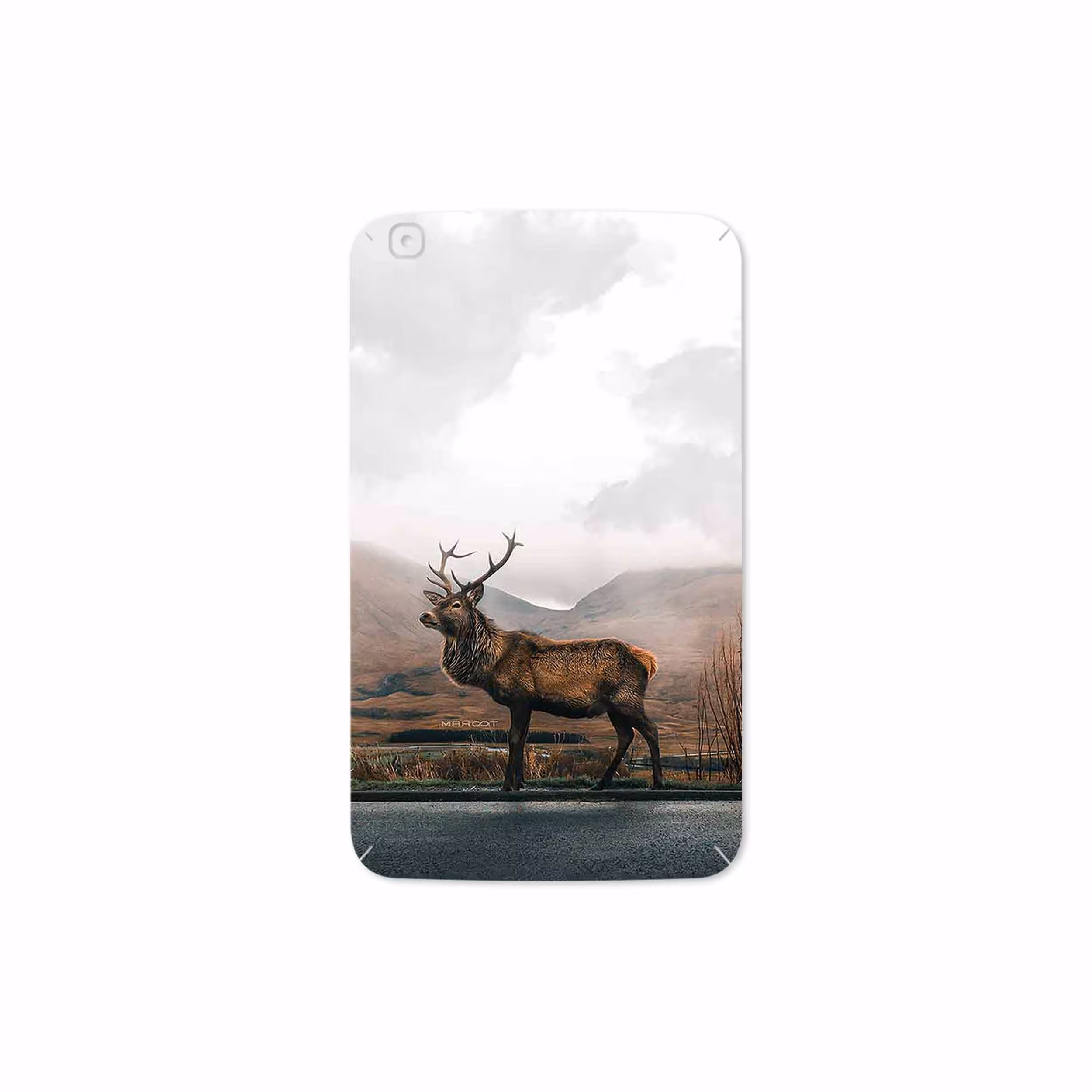 برچسب پوششی ماهوت مدل Horned Deer مناسب برای تبلت سامسونگ Galaxy Tab 3 8.0 2013 T310
