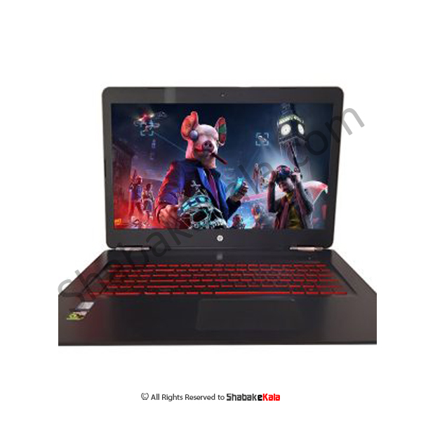 لپ تاپ گیمینگ HP OMEN 17 پردازنده i5 7300HQ گرافیک NVIDIA GTX 1050 2GB