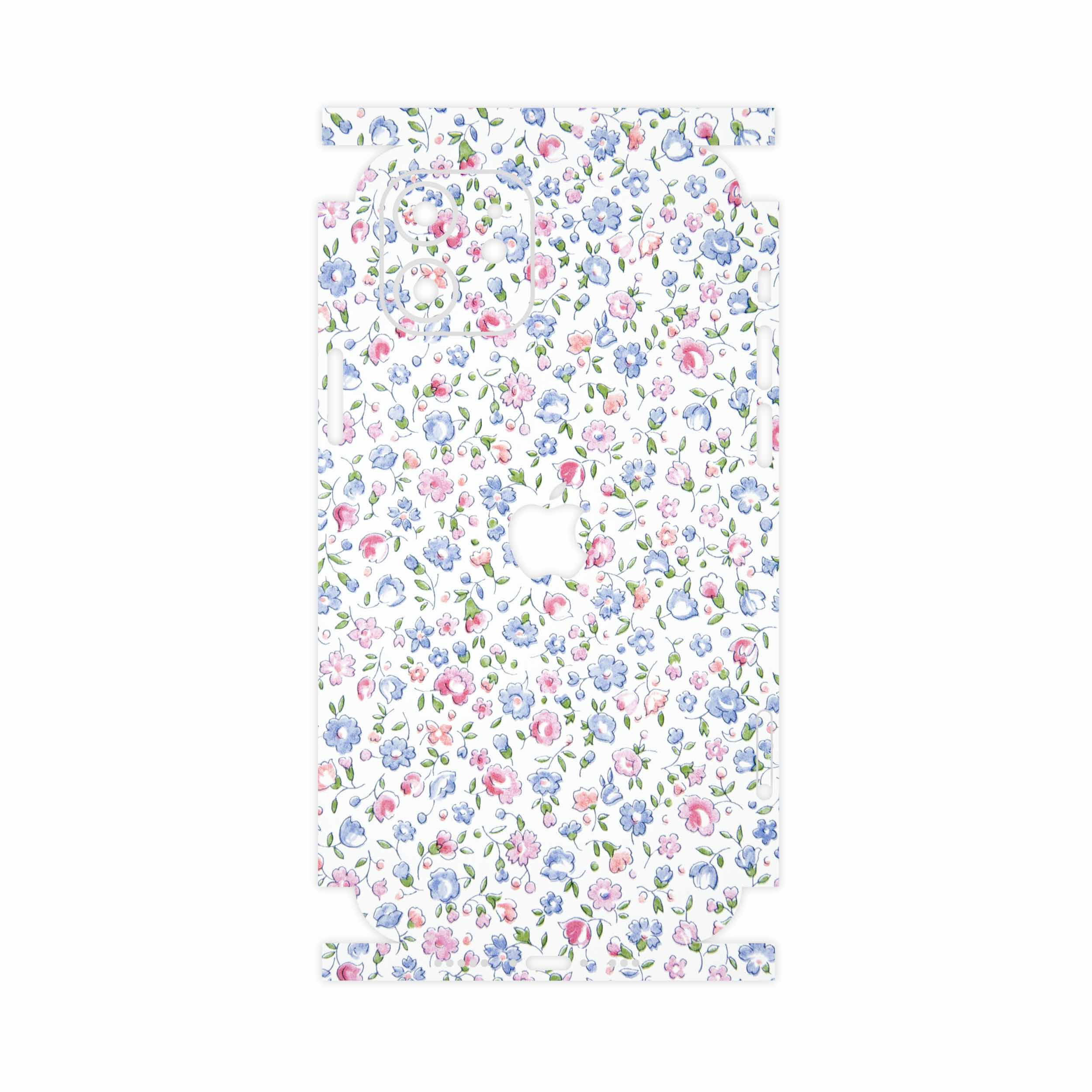 برچسب پوششی ماهوت مدل Painted-Flowers-FullSkin مناسب برای گوشی موبایل اپل iPhone 12