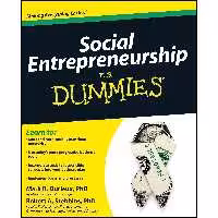 کتاب زبان اصلی Social Entrepreneurship For Dummies