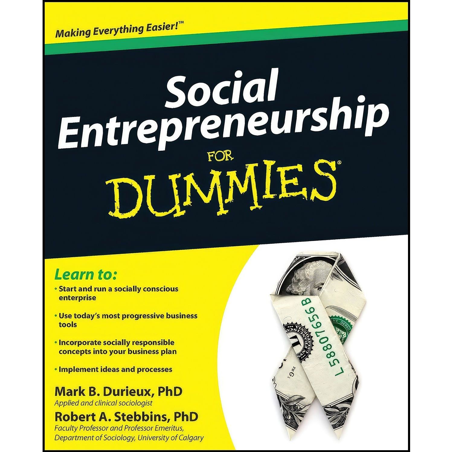 کتاب زبان اصلی Social Entrepreneurship For Dummies