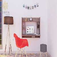 میز تحریر دیواری کمجا کاج مدل WT 507