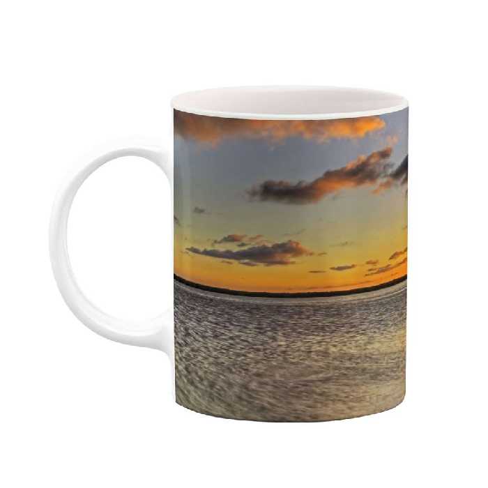 ماگ طرح غروب دریا مدل 04345