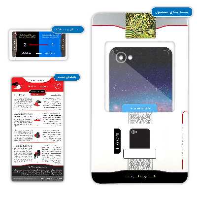 برچسب پوششی ماهوت مدل Universe-by-NASA-4 مناسب برای گوشی موبایل ال جی Q6