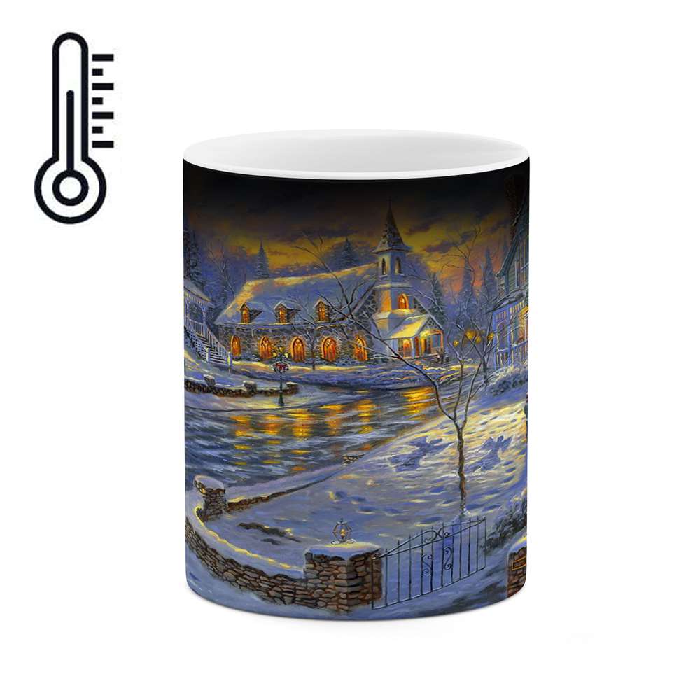 ماگ حرارتی کاکتی طرح نقاشی مدل mgh13749