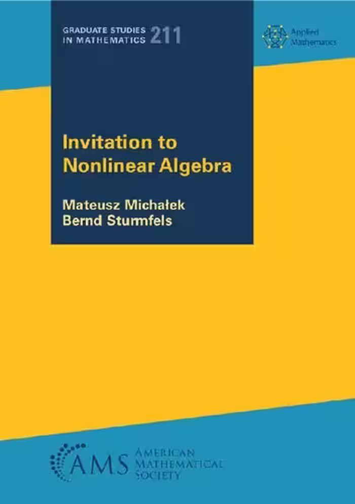 خرید و دانلود نسخه کامل کتاب Invitation to Nonlinear Algebra