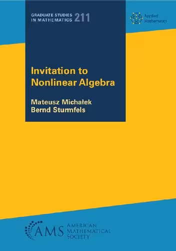 خرید و دانلود نسخه کامل کتاب Invitation to Nonlinear Algebra