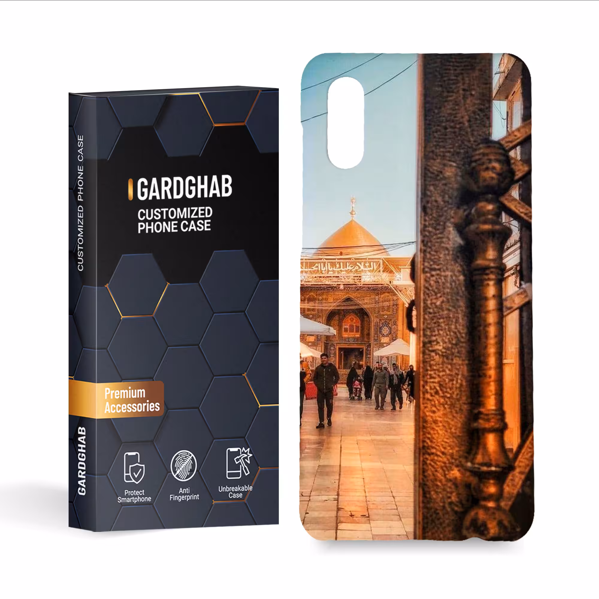 کاور گارد قاب مدل مذهبی مناسب برای گوشی موبایل سامسونگ galaxy a02
