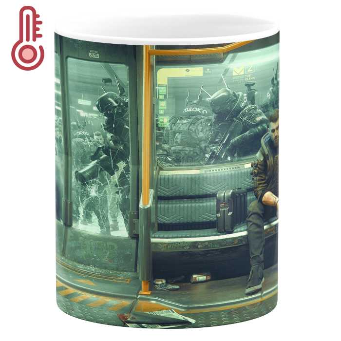ماگ حرارتی مدل Cyberpunk