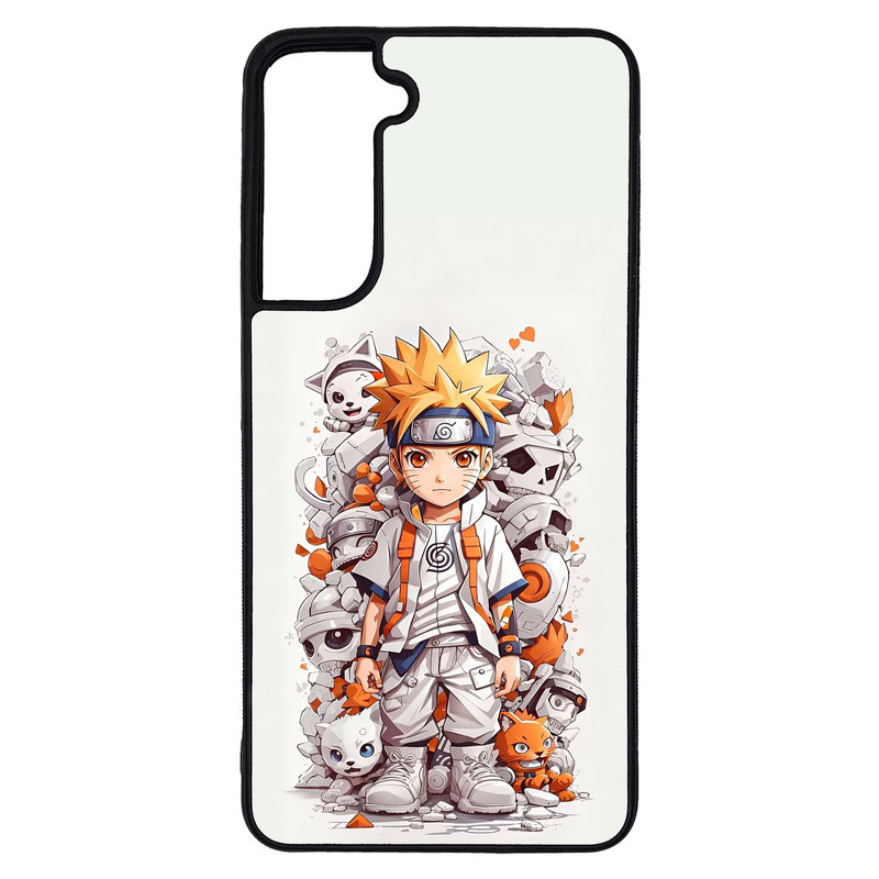 کاور طرح انیمه ناروتو کد G-217 مناسب برای گوشی موبایل سامسونگ Galaxy S21 FE | دیجی قاب دونی