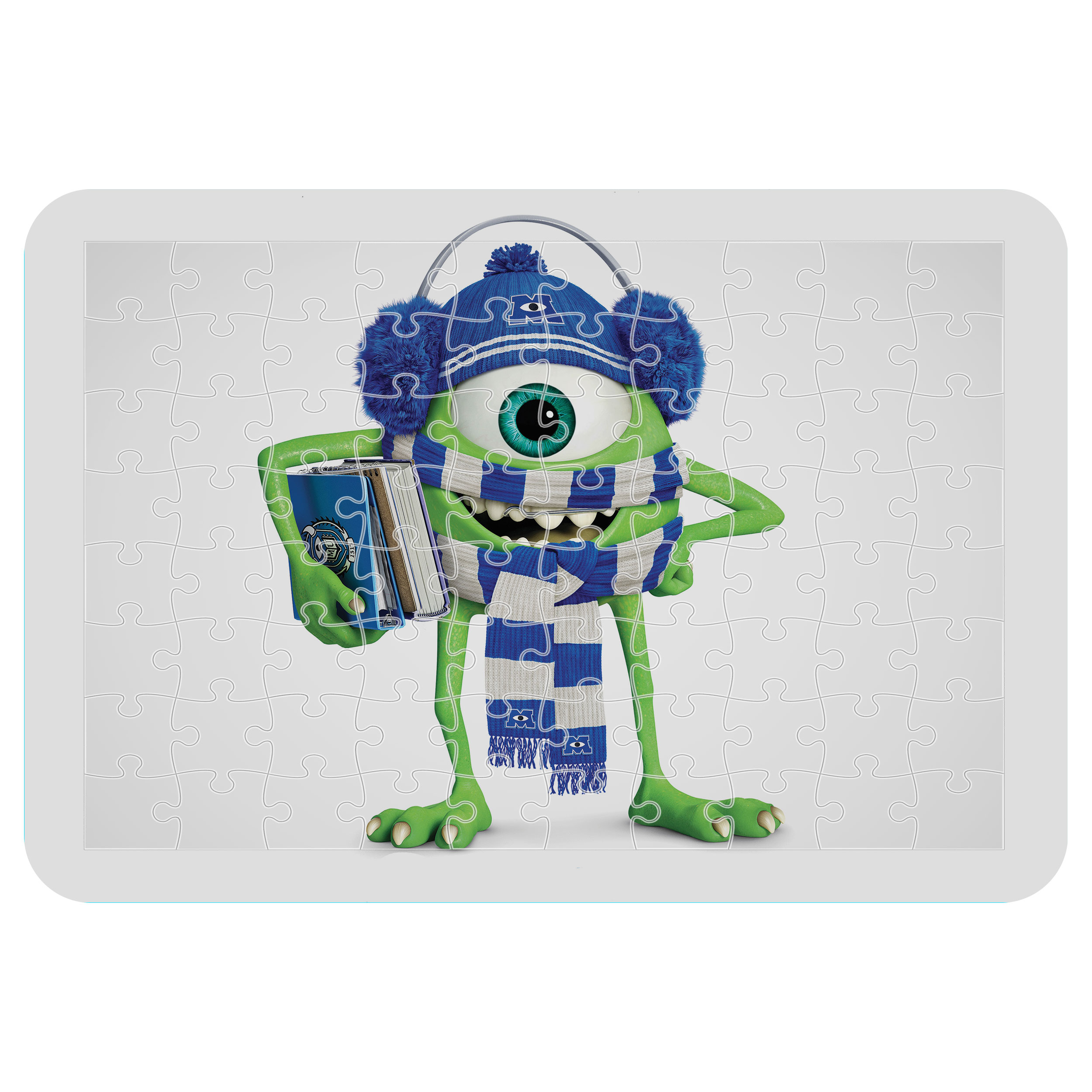 پازل 54 تکه اطلس آبی طرح کارخانه هیولاها  مدل P1274