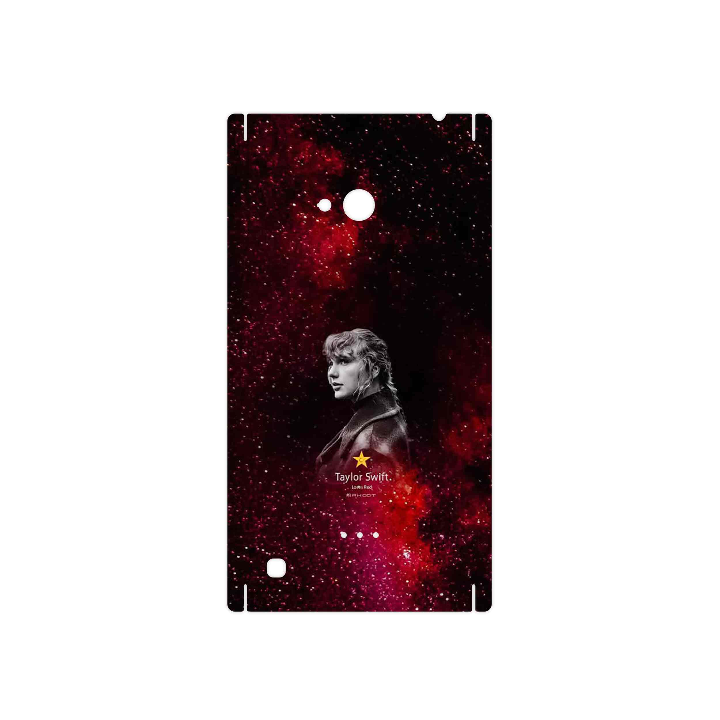 برچسب پوششی ماهوت مدل Taylor Swift مناسب برای گوشی موبایل نوکیا Lumia 720
