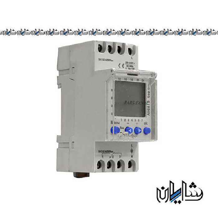 تایمر ذخیره دار دیجیتالی یک کاناله پارس فانال مدل PFTD-810