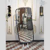 آینه قدی نئوکلاسیک چوبی (قاب MDF)