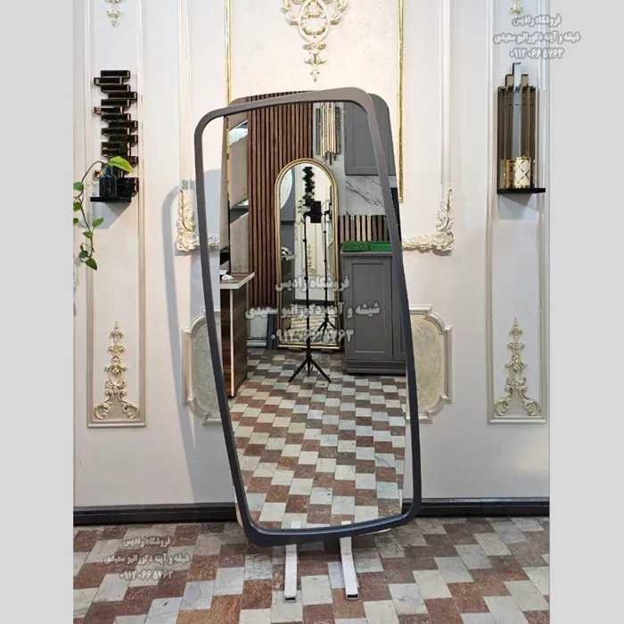 آینه قدی نئوکلاسیک چوبی (قاب MDF)