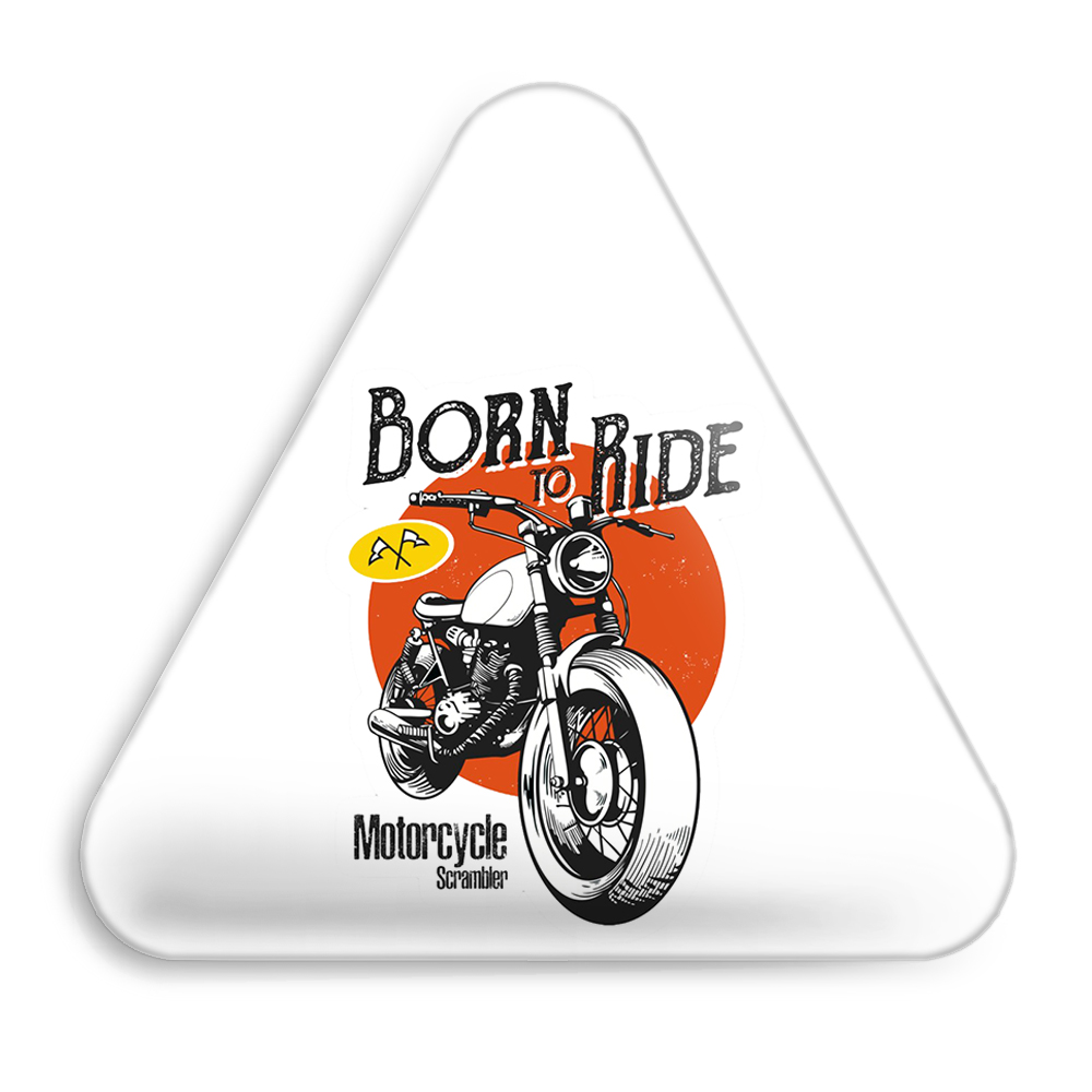 پیکسل خندالو طرح موتور سیکلت مدل مثلثی کد 10342