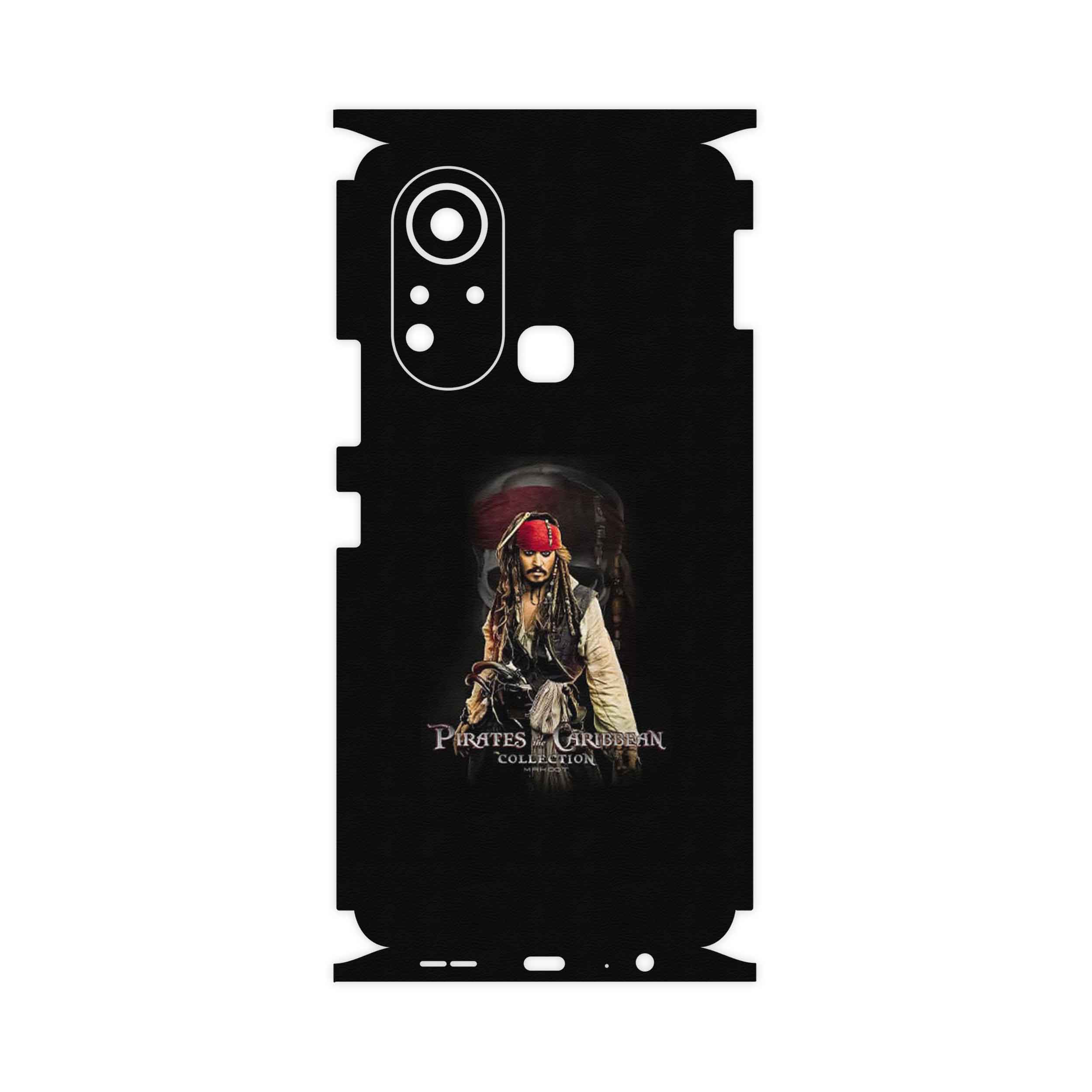 برچسب پوششی ماهوت مدل PIRATES OF THE CARIBBEAN-FullSkin مناسب برای گوشی موبایل اینفینیکس Hot 11s
