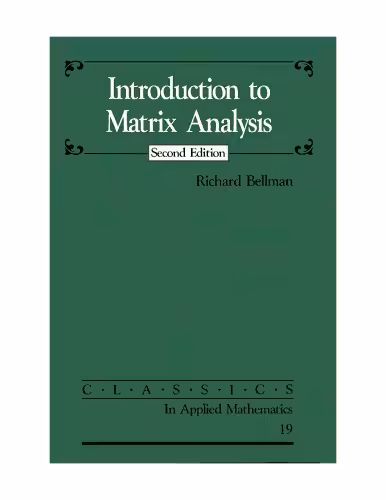 خرید و دانلود نسخه کامل کتاب Introduction to Matrix Analysis
