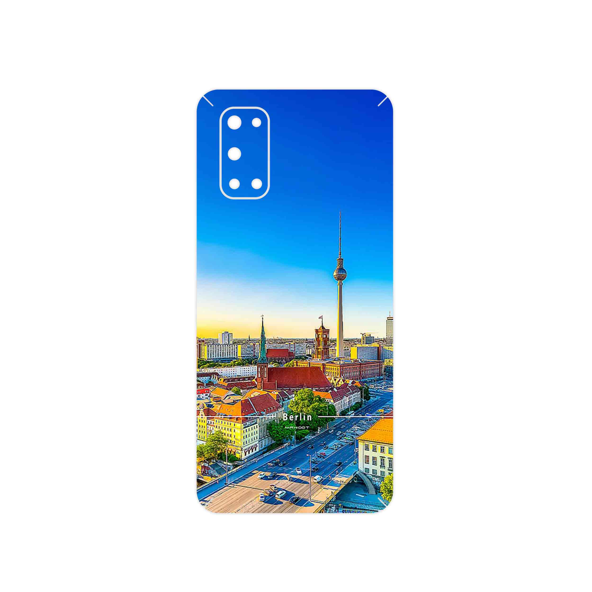 برچسب پوششی ماهوت مدل City of Berlin مناسب برای گوشی موبایل ریلمی 7 5G