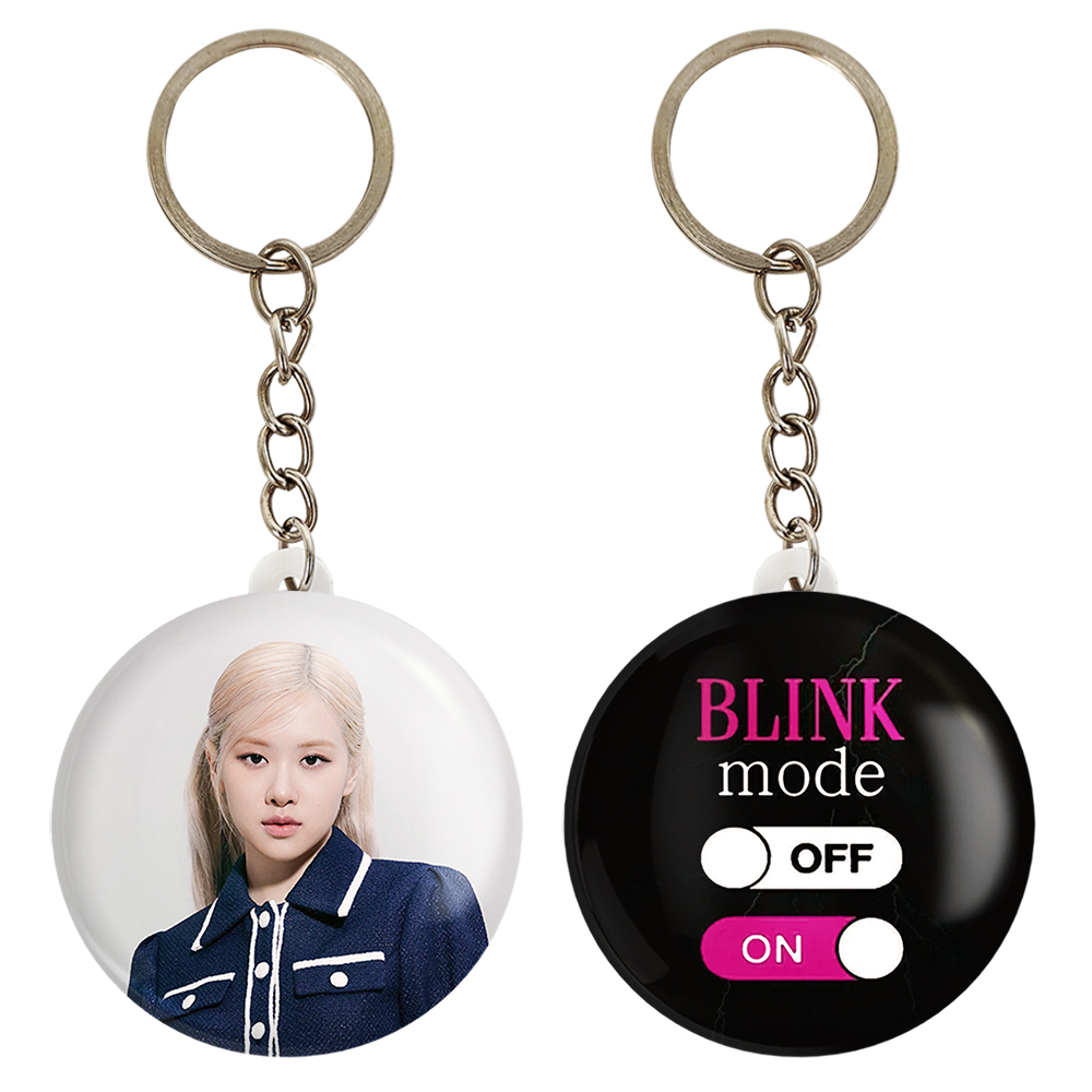 جاکلیدی خندالو مدل رزی گروه بلک پینک BLACKPINK کد 1674116733 مجموعه 2 عددی