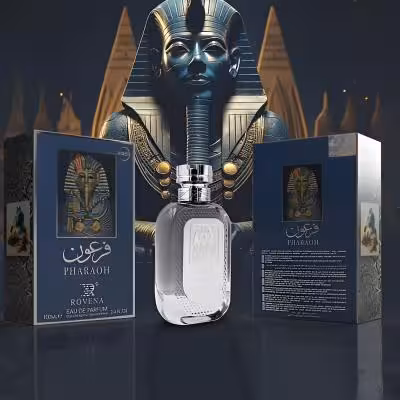 عطر 2025 جدید زنانه مردانه فرعون آبی رایحه آمواج اینترلود برند روونا فرانسه