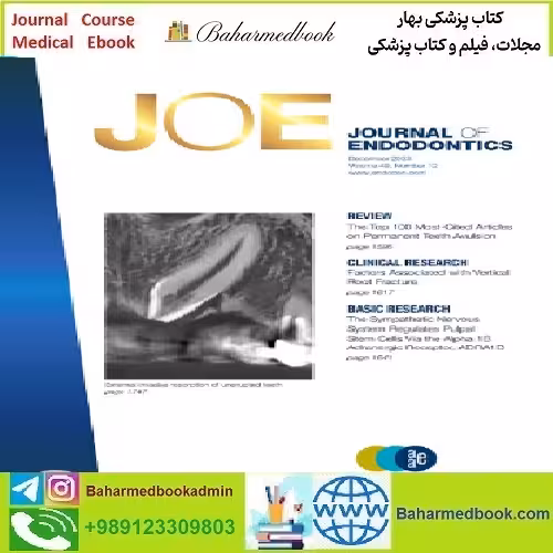 Journal of Endodontics Volume 49 Issue 1 to 12 2023 TRUE