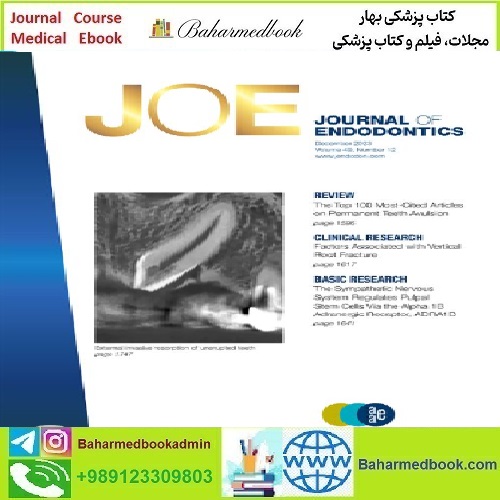 Journal of Endodontics Volume 49 Issue 1 to 12 2023 TRUE
