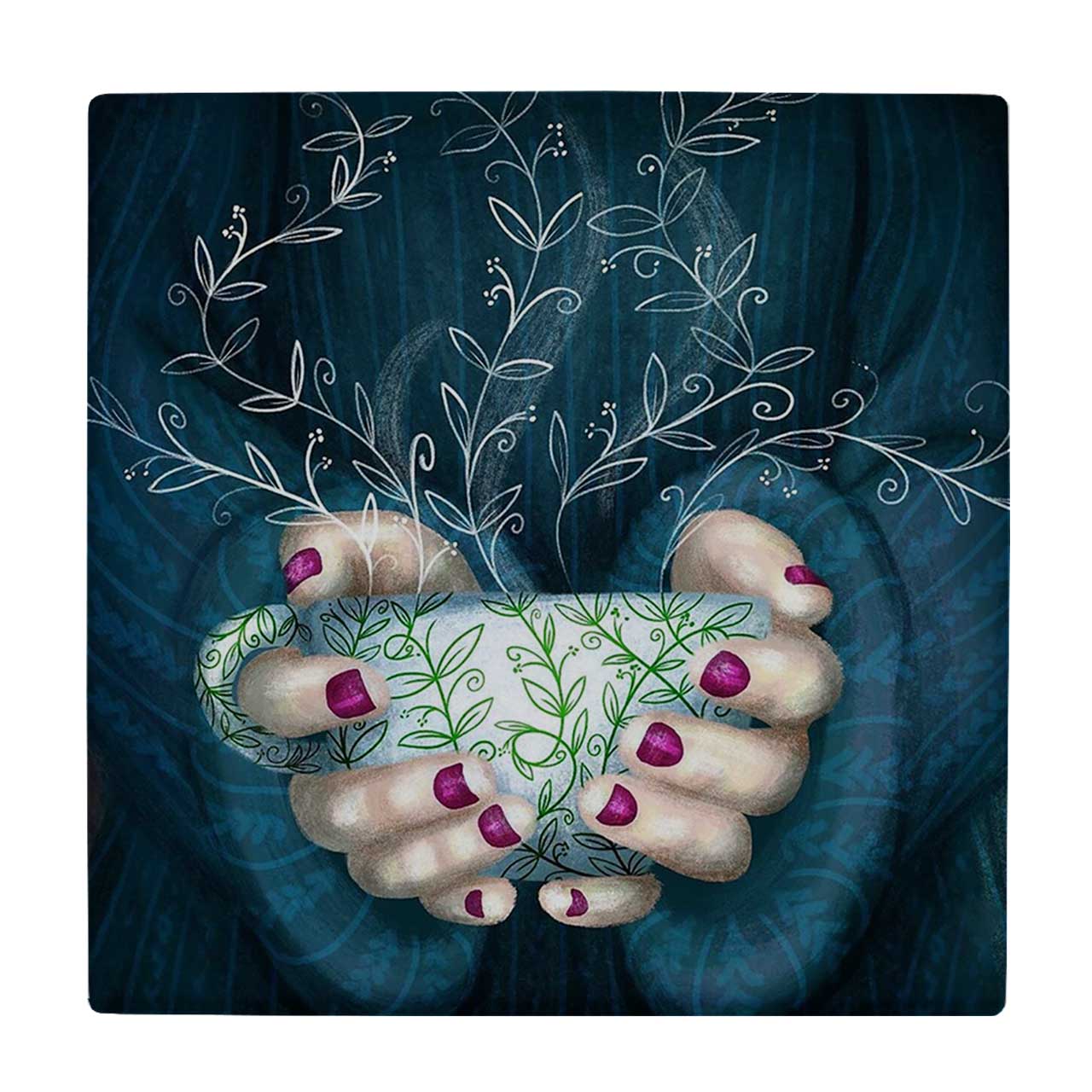 کاشی کارنیلا طرح دست ها کد wkk1983