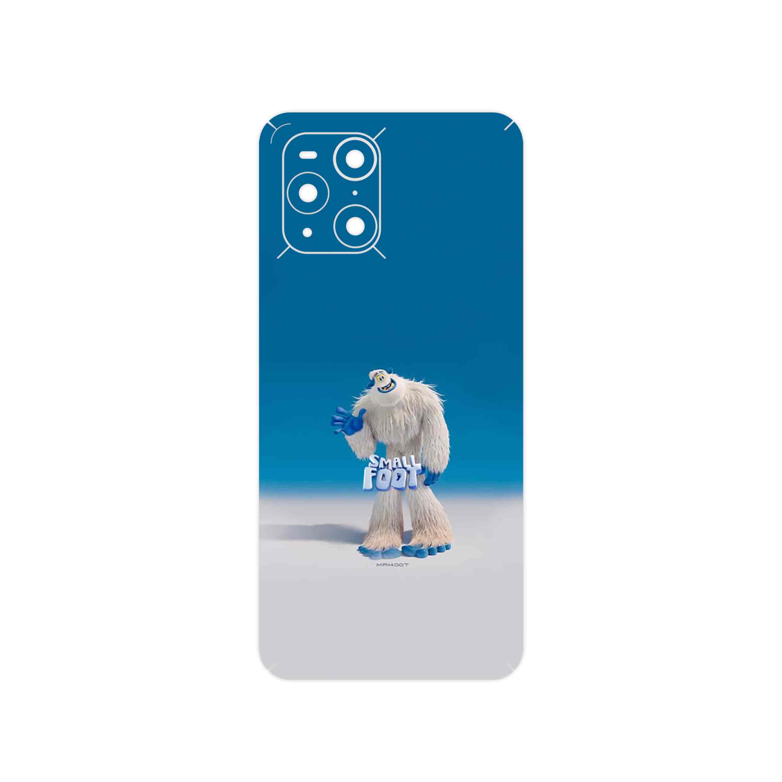 برچسب پوششی ماهوت مدل Smallfoot مناسب برای گوشی موبایل اپو Find X3 Pro