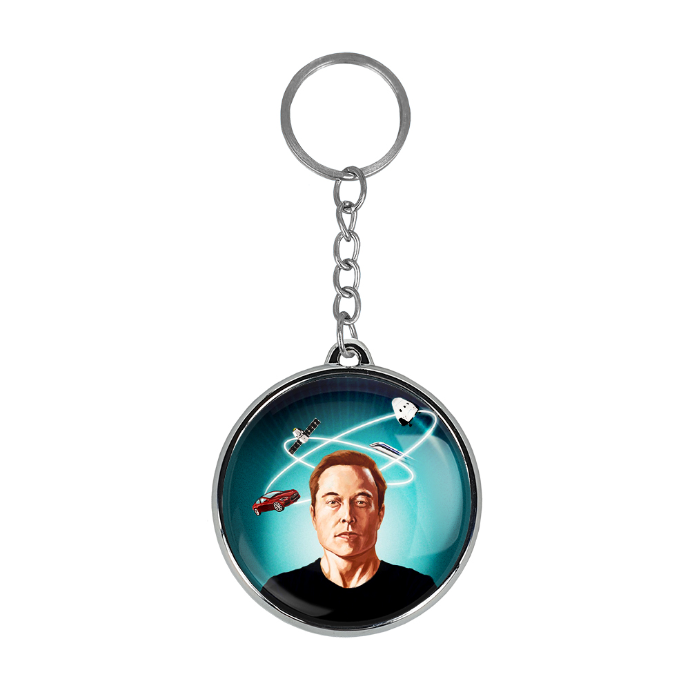 جاکلیدی خندالو طرح ایلان ماسک Elon Musk مدل دوطرفه کد 1091410919