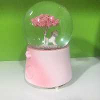 گوی موزیکال فول چرخشی یونیکورن