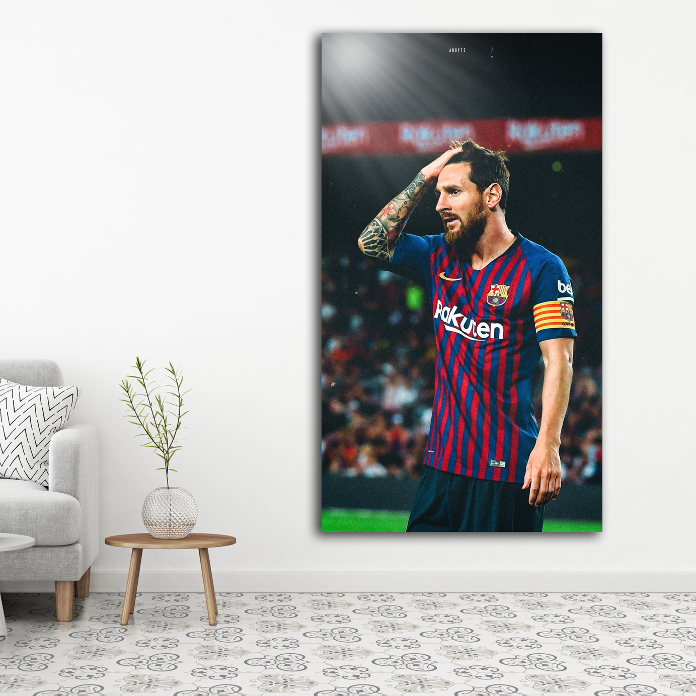 تابلو شاسی طرح مسی کد 1