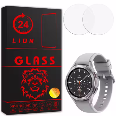 محافظ صفحه نمایش لاین مدل RB007 مناسب برای ساعت هوشمند سامسونگ Galaxy Watch 4 Classic 46mm بسته دو عددی