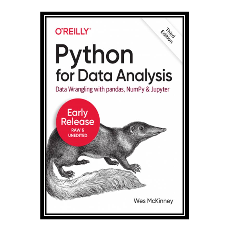 کتاب Python for Data Analysis, 3rd Edition اثر Wes McKinney انتشارات مؤلفین طلایی