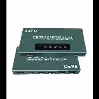 ارسال فوری   ضمانت اصالت کالا   سوئیچ 5 پورت HDMI 2.0 بافو BF-178