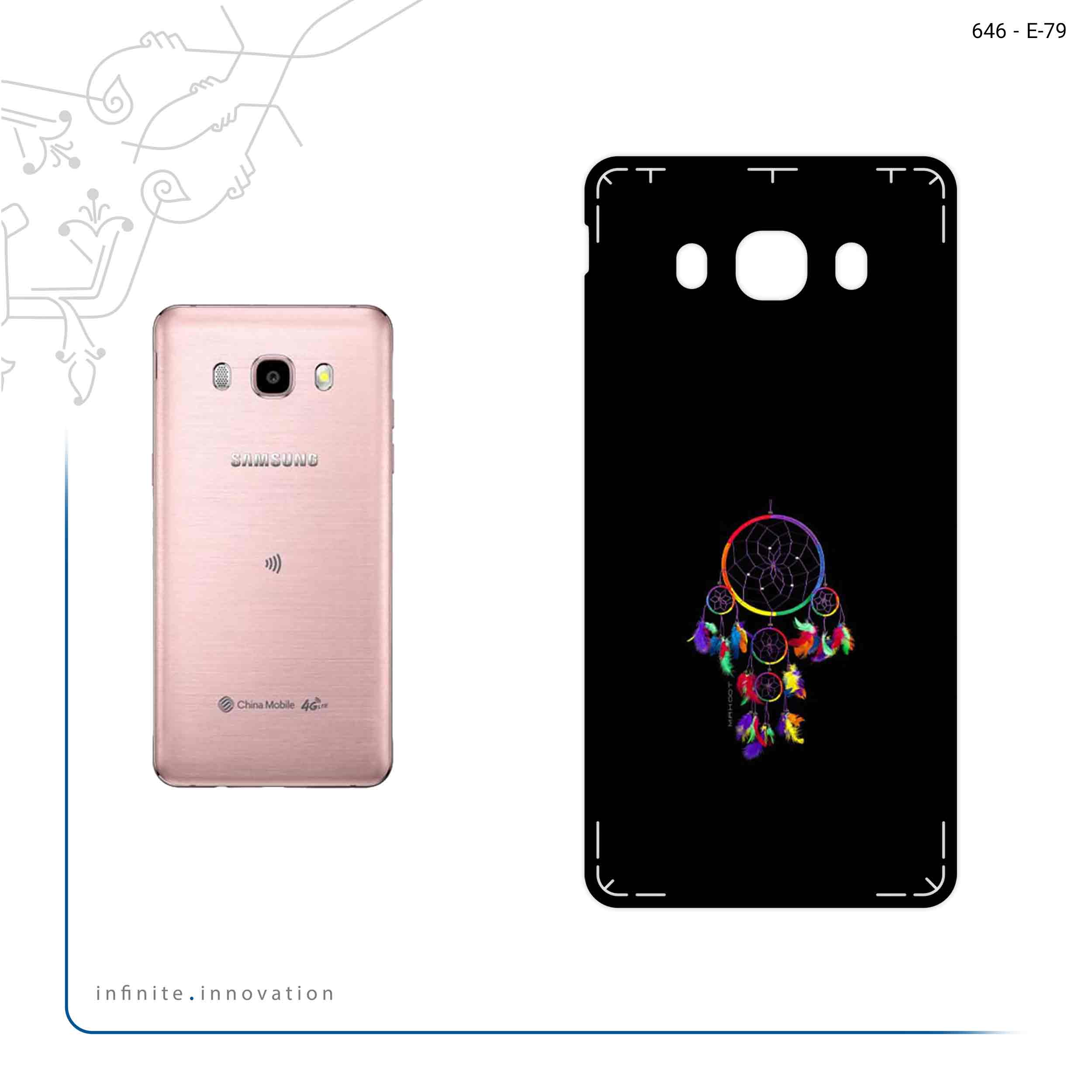 برچسب پوششی ماهوت مدل Dream Catchers مناسب برای گوشی موبایل سامسونگ Galaxy J5 2016