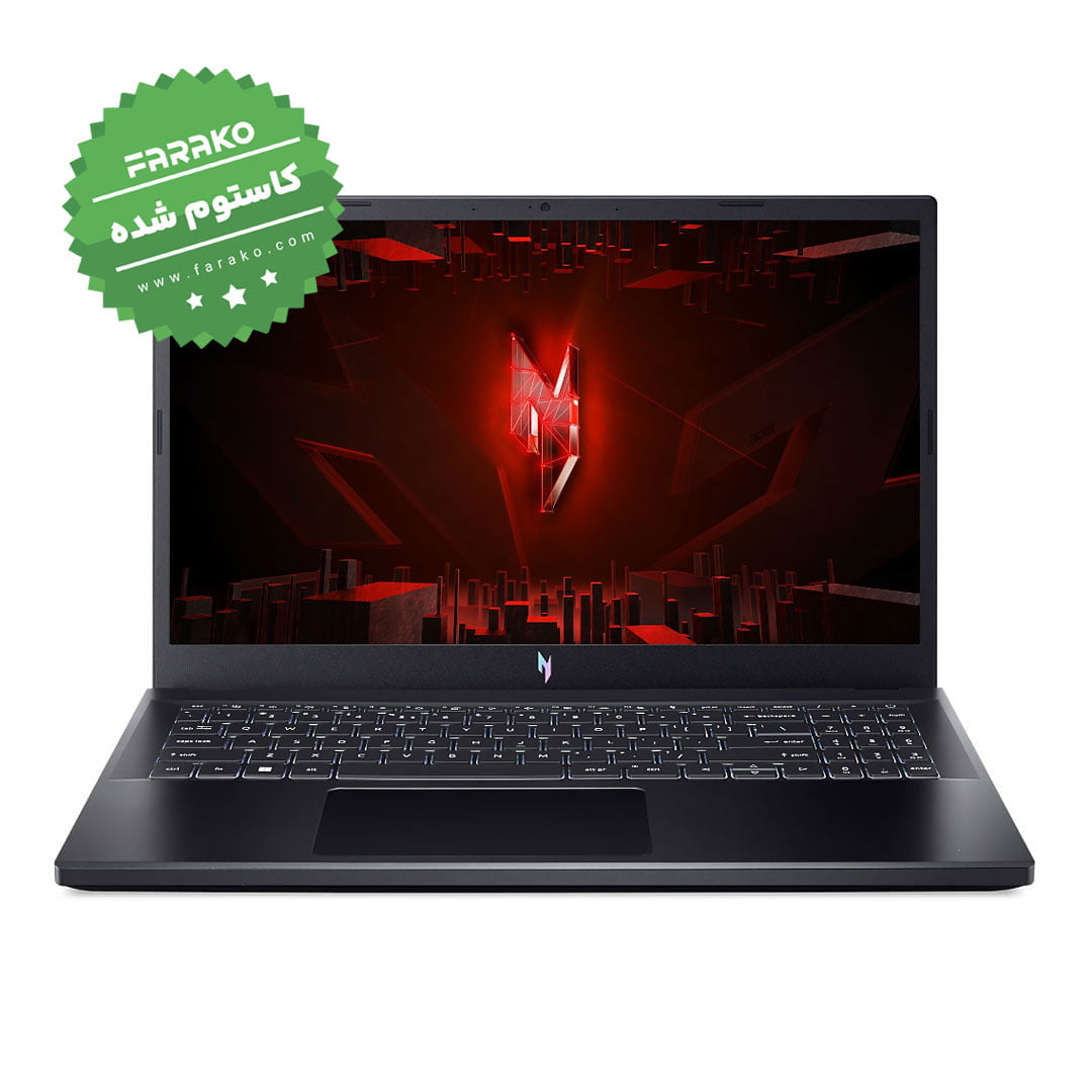 خرید و قیمت لپ تاپ ایسر Nitro V 15 نمایشگر 15٫6 اینچی پردازنده Core i5-13420H، گرافیک 6 گیگابایت RTX 3050، رم 32 گیگابایت، یک ترابایت SSD - کاستوم شده