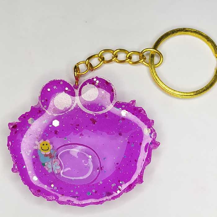 جاکلیدی جاسوییچی رزینی مدل غورباقه آکواریومی