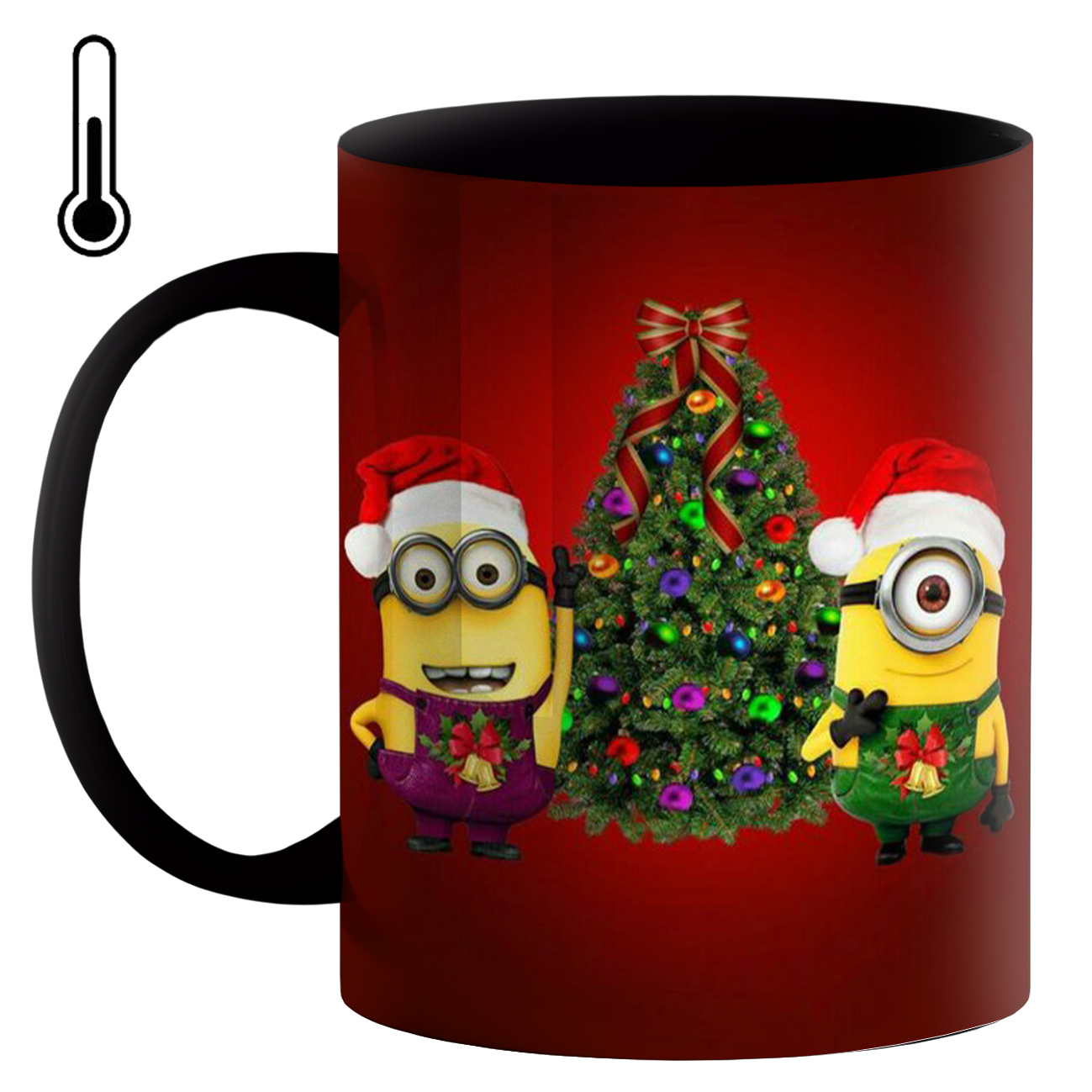 ماگ حرارتی طرح کریسمس کد 1000