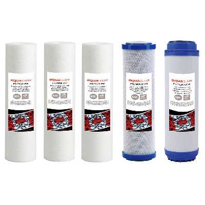 فیلتر دستگاه تصفیه کننده آب مدل REFILL - AC7G مجموعه 7 عددی