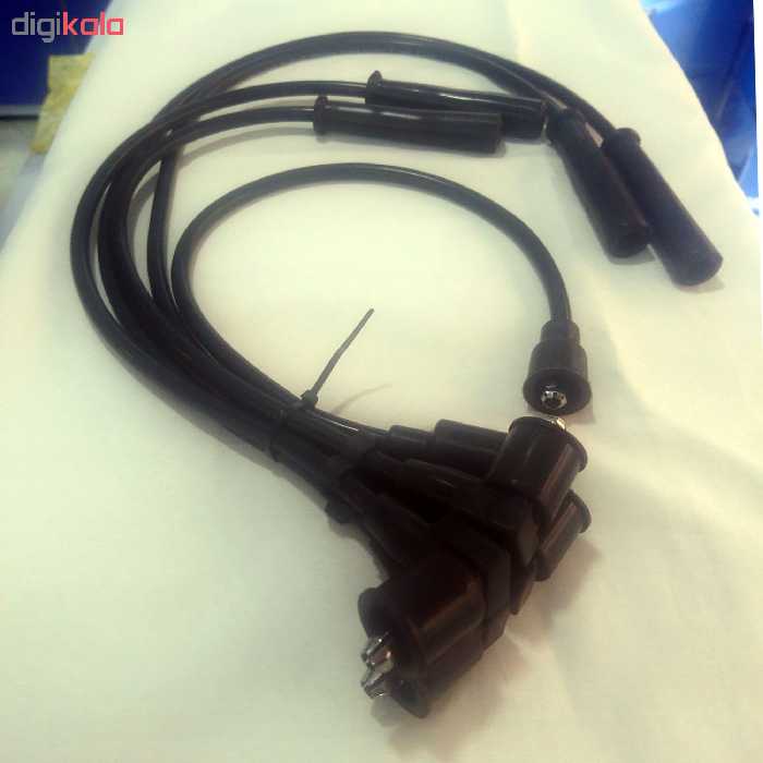 وایر شمع خودرو نیلو خودرو کد 0011 مناسب برای پراید مجموعه 5 عددی