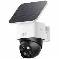 دوربین مداربسته یوفی مدل Eufy SoloCam S340 Wireless Outdoor Security Camera with Dual Lens and Solar Panel